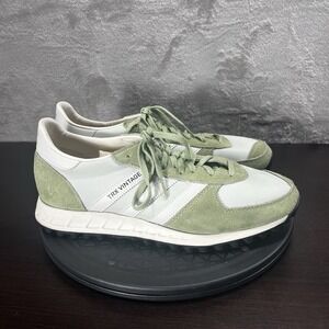 Adidas Mens Size 8.5 TRX Vintage 'Magic Lime' Fashion Lace Up Sneakers [GX4581]